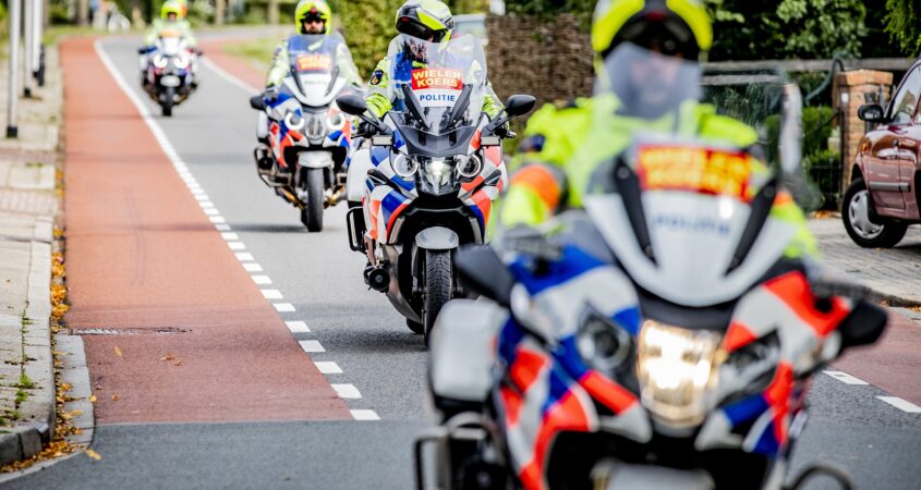 Politie-inzet motoren