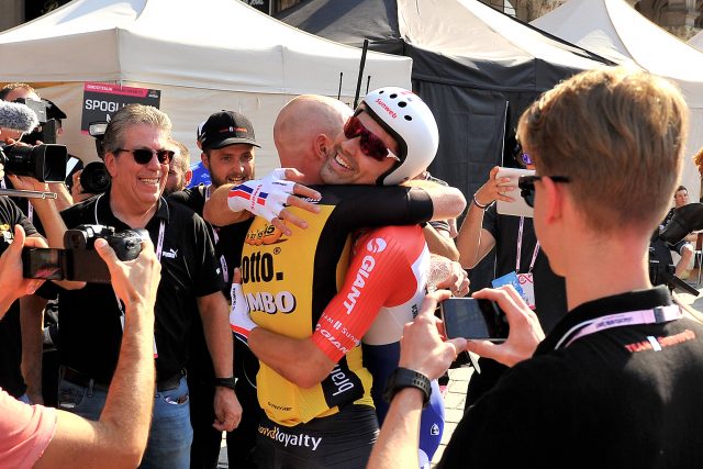 Giro d'Italia 2017, Tom Dumoulin en Jos van Emden