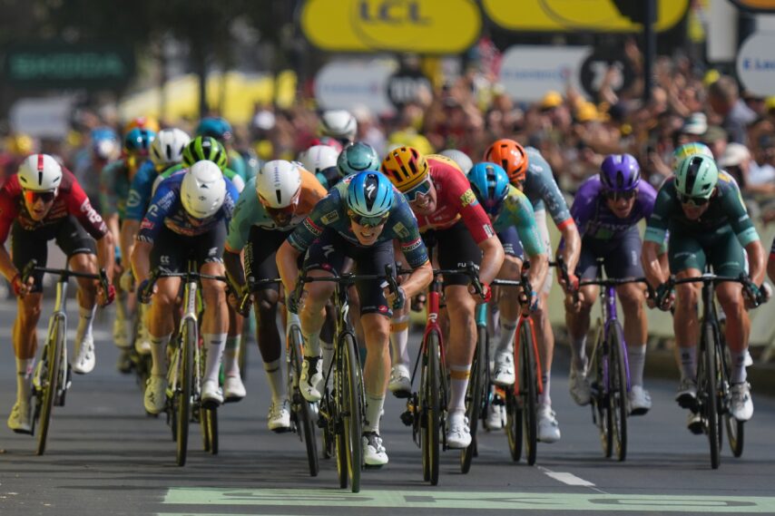 Massasprint Tour de France