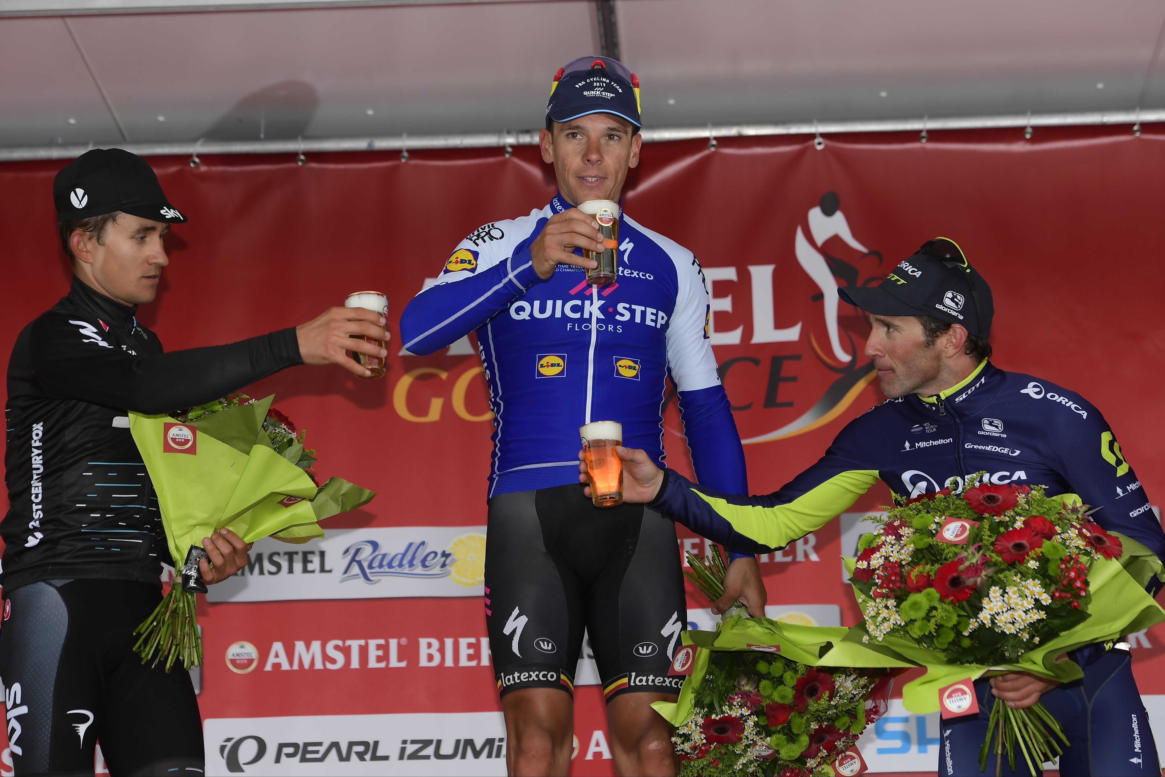 Amstel Gold Race 2017 podium Gilbert