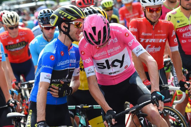 Simon Yates en Chris Froome 2019