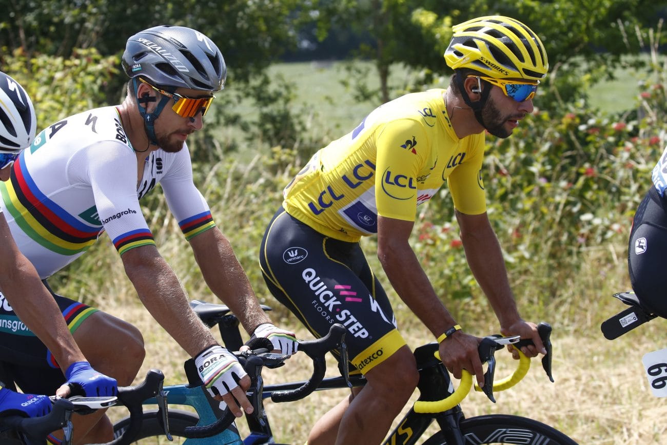 Peter Sagan en Fernando Gaviria 2018