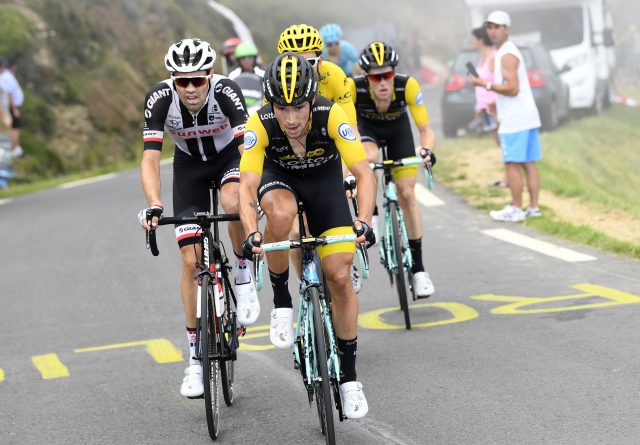 Dumoulin, Roglic en Kruijswijk