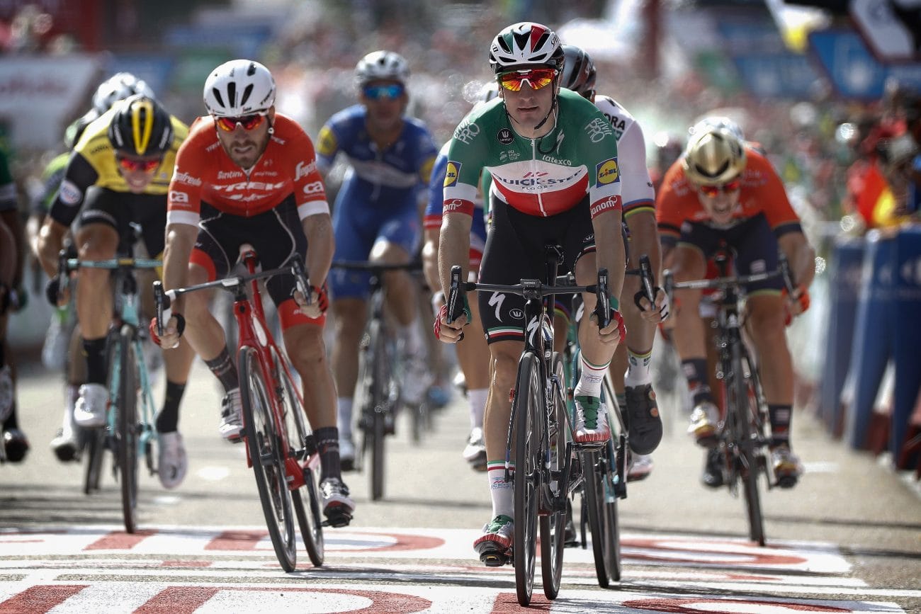 Elia Viviani VUelta 2018