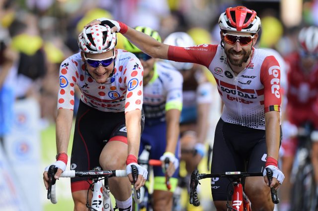 Tim Wellens en Thomas De Gendt 2019