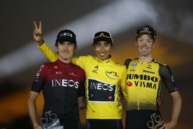 Tour de France 2019 podium