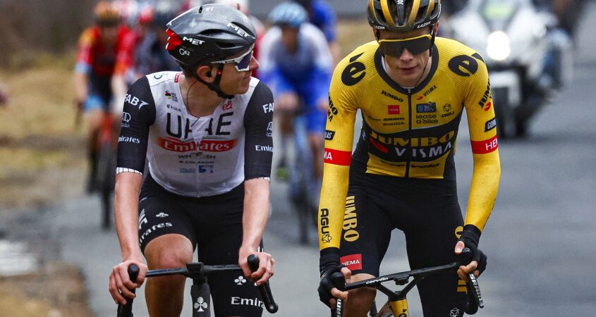 Tadej Pogacar en Jonas Vingegaard 2023