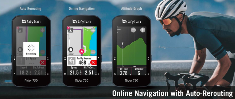 Bryton Rider 750 is het nieuwste topmodel met interessante functies |  Fiets.nl - Race en MTB website