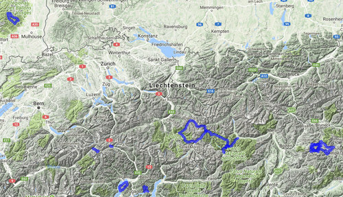 Vakantie in de Alpen