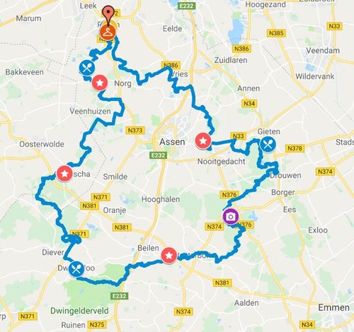 route Drenthe 200 2018.JPG